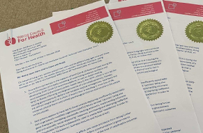 Legal notices served