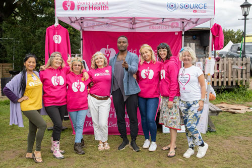World Council for Health stall